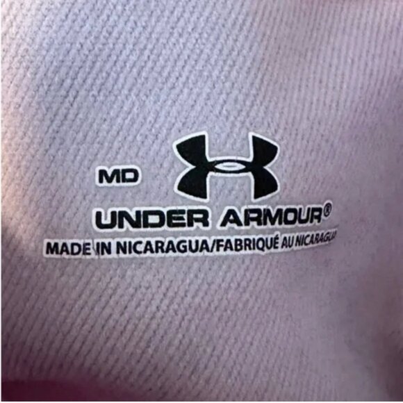 Under Armour Girl's Cold Gear Thermal Mock Turtle Neck Base Layer Size Medium - Picture 6 of 7